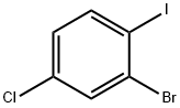 2-BROMO-4-CHLORO-1-IODOBENZENE Structure