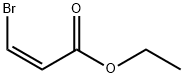 cis-3-ブロモアクリル酸 エチル 化学構造式