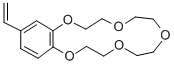 4-乙烯基苄-15-冠醚-5,31943-70-1,结构式