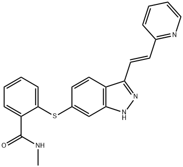 Axitinib Structure