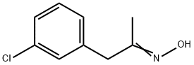 (3-CHLOROPHENYL)ACETONE OXIME 化学構造式