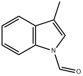 3-METHYL-INDOLE-1-CARBALDEHYDE Struktur