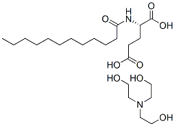 TEA-LAUROYL GLUTAMATE Structure