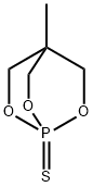 4-Methyl-2,6,7-trioxa-1-phosphabicyclo[2.2.2]octane-1-thione Struktur