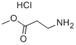 Methyl 3-aminopropionate hydrochloride Struktur