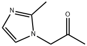 1-(2-メチル-1H-イミダゾール-1-イル)アセトン HYDROCHLORIDE 化学構造式