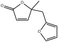 5-Furfuryl-5-methylfuran-2(5H)-one Structure