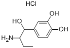ETHYLNOREPINEPHRINE HYDROCHLORIDE (200 MG) Struktur