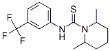 2,6-Dimethyl-N-[3-(trifluoromethyl)phenyl]-1-piperidinecarbothioamide Structure