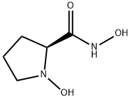 2-Pyrrolidinecarboxamide,N,1-dihydroxy-,(S)-(9CI) Structure