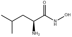 2-アミノ-N-ヒドロキシ-4-メチルペンタンアミド 化学構造式