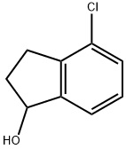 4-CHLORO-2,3-DIHYDRO-1H-INDEN-1-OL Structure