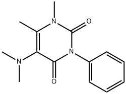 5-(Dimethylamino)-1,6-dimethyl-3-phenylpyrimidine-2,4(1H,3H)-dione Structure