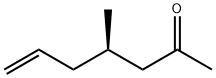 6-Hepten-2-one, 4-methyl-, (4R)- (9CI) 结构式