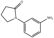 1-(3-AMINOPHENYL)PYRROLIDIN-2-ONE Structure