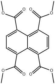 Tetramethyl 1,4,5,8-naphthalenetetracarboxylate Structure
