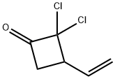 Cyclobutanone,  2,2-dichloro-3-ethenyl- Struktur