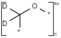 多聚甲醛-D2 结构式