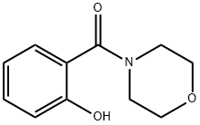 4-サリチロイルモルホリン 化学構造式