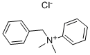 二甲基苄基苯基氯化铵,3204-68-0,结构式