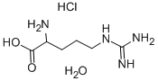 DL-Arginine hydrochloride monohydrate Struktur