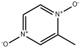 2-メチルピラジン1,4-ジオキシド 化学構造式
