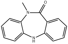 10-Methyl-10,11-dihydro-5H-dibenzo[b,e][1,4]diazepin-11-one Struktur