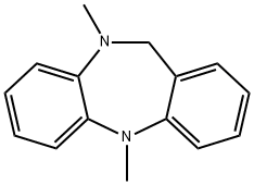 10,11-Dihydro-5,10-dimethyl-5H-dibenzo[b,e][1,4]diazepine 结构式