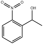 1-(2-硝基苯基)乙醇 结构式