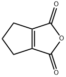 シクロペンタン-1,2-ジカルボン酸無水物 化学構造式