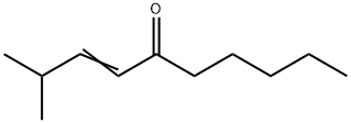 2-Methyl-3-decen-5-one Structure