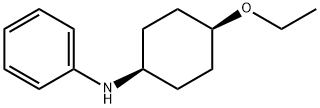 Benzenamine, N-(cis-4-ethoxycyclohexyl)- (9CI) Structure