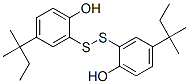 dithiobis[4-(1,1-dimethylpropyl)phenol] Struktur