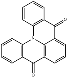 2,3:4,5-Di[1,3]butadieno-6H-3a-aza-1H-phenalene-1,6-dione Struktur