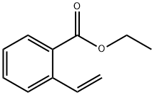 2-乙烯基-苯甲酸乙基酯,32082-32-9,结构式