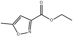 3-エトキシカルボニル-5-メチルイソオキサゾール 化学構造式
