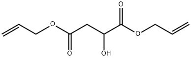 苹果酸二烯丙酯 结构式