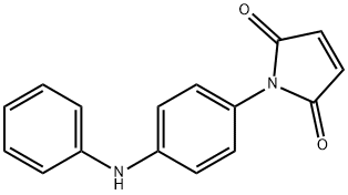 N-(4-苯胺基苯基)马来酰亚胺, 32099-65-3, 结构式