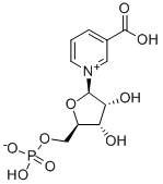 烟酸单核苷酸,321-02-8,结构式