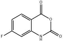7-氟-2H-3,1-苯并噁嗪-2,4-二酮,321-50-6,结构式