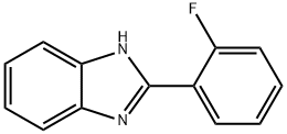 2-(2-氟苯基)-1H-1,3-苯并二唑, 321-51-7, 结构式