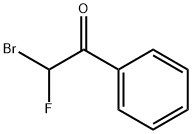2-溴-2-氟-1-苯乙-1-酮 结构式