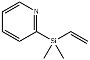 2-(ジメチルビニルシリル)ピリジン 化学構造式