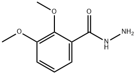 2,3-二甲氧基苯甲酰肼 结构式