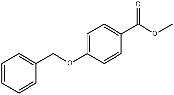 4-ベンジルオキシ安息香酸メチル 化学構造式