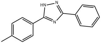 3-Phenyl-5-p-tolyl-S-triazole Struktur