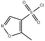 5-メチル-4-イソオキサゾールスルホニルクロリド 化学構造式