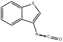1-BENZOTHIOPHEN-3-YL ISOCYANATE Structure