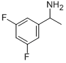 (RS)-1-(3,5-ジフルオロフェニル)エチルアミン 化学構造式