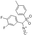 α-Tosyl-(3,4-difluorobenzyl)isocyanide Struktur